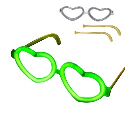 Glow Eyeglasses - Heart - 