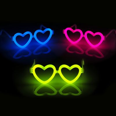 Glow Eyeglasses - Heart - 2