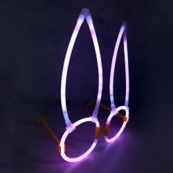 Glow Stick Party Glasses - Bunny - 2