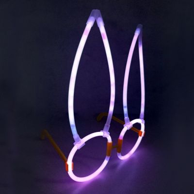 Glow Stick Party Glasses - Bunny - 2