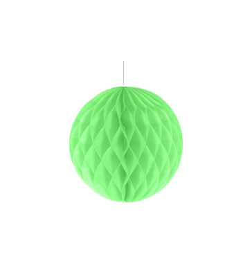 Green Paper Honeycomb Balls - 1