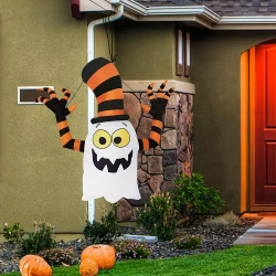 Halloween Decorations - Inflatable Hanging Ghost - 1