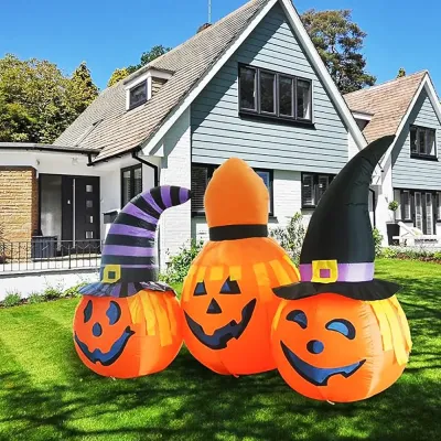 Halloween Decorations - Inflatable Hanging Pumpkins - 1