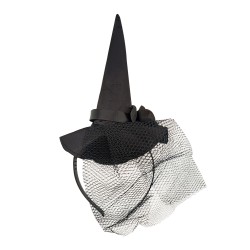 Halloween Headband - Lux Witch Hat - 2