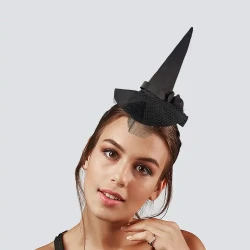 Halloween Headband - Lux Witch Hat - 1