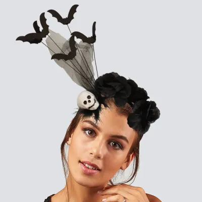 Halloween Headband - Skull - 1