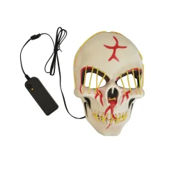 Halloween Led Light Up Mask - Skull - 2