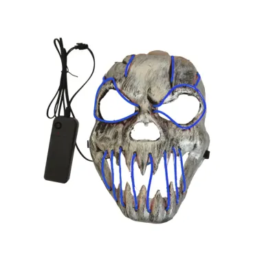 Halloween Led Light Up Mask - 5