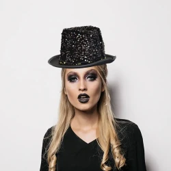 Halloween Sequin Hat - 1