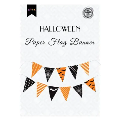 Halloween Triangle Flag Banner - 1