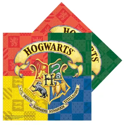 Harry Potter Hogwarts Paper Napkins - 1