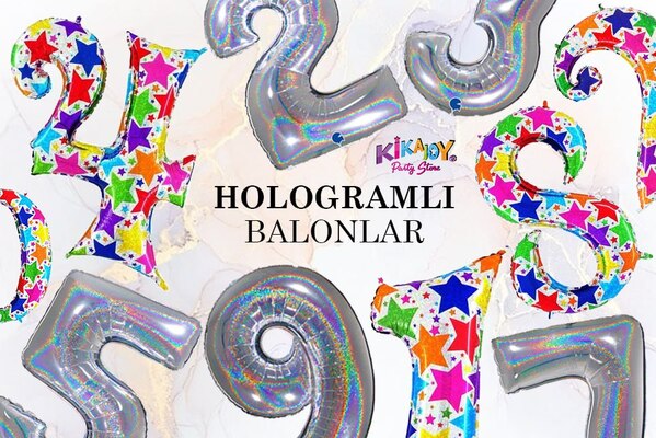 Hologram Folyo Balon Çeşitleri