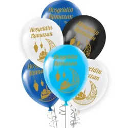 Hoşgeldin Ramazan Latex Balloons 11