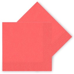 Red Macaron Paper Napkins - Kikajoy