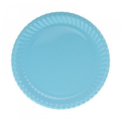 Light Blue Paper Plates - 1