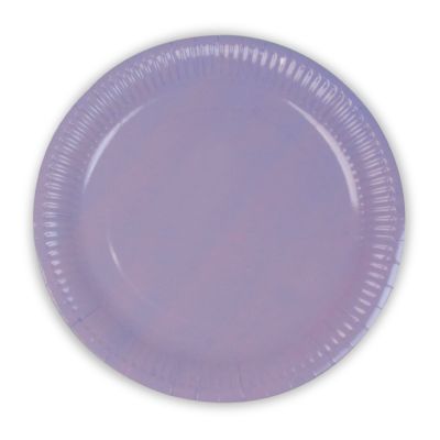 Lilac Pastel Paper Plates - 1