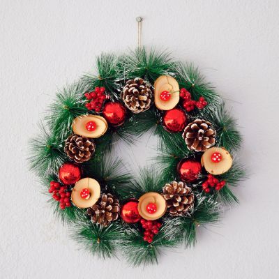 Lux Christmas Wreath - 1