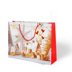 Luxury Christmas Gift Bag - Pearl - 1