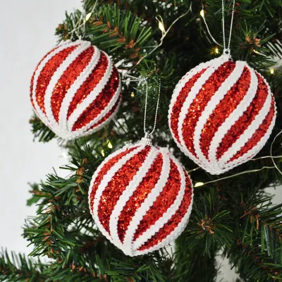 Luxury Tree Balls - Red - 1