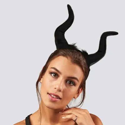 Maleficent Headband - Black - 1