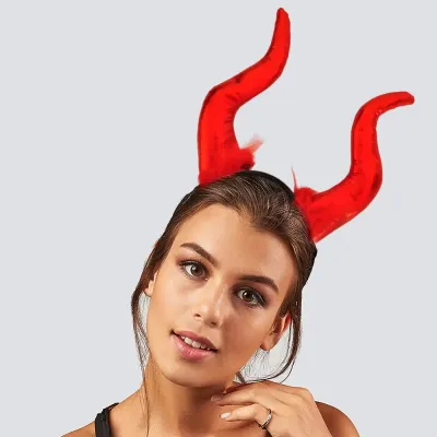 Maleficent Headband - Red - 1