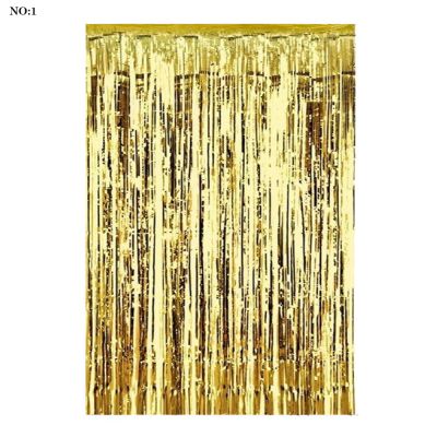 Metallic Foil Fringe Curtain - 3