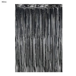 Metallic Foil Fringe Curtain - 7