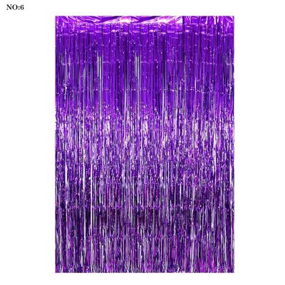 Metallic Foil Fringe Curtain - 2