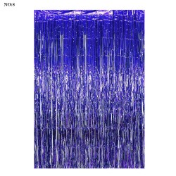 Metallic Foil Fringe Curtain - 9