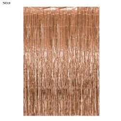 Metallic Foil Fringe Curtain - 10