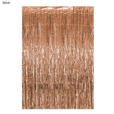 Metallic Foil Fringe Curtain - 10