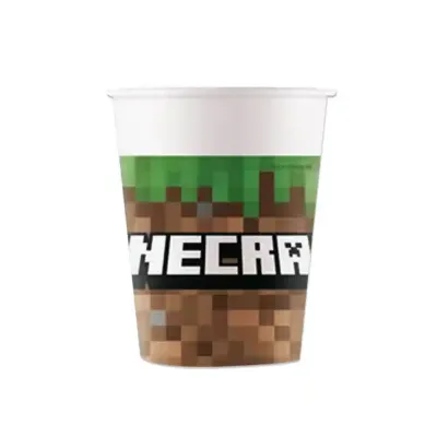 Minecraft Paper Cups - 1