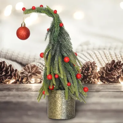 Mini Christmas Tree - Red - 1