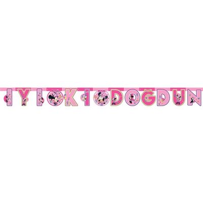 Minnie Happy Helpers İyi Ki Doğdun Paper Letter Banner - 1