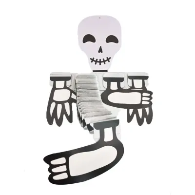 Paper Halloween Skeleton Decoration - 3