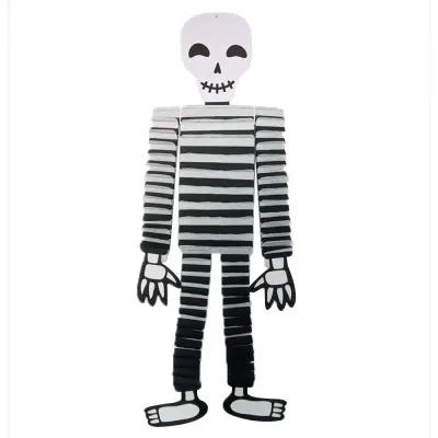 Paper Halloween Skeleton Decoration - 2