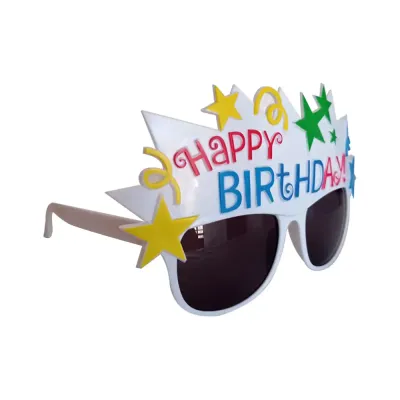 Party Glasses - Colorful Happy Birthday - 3