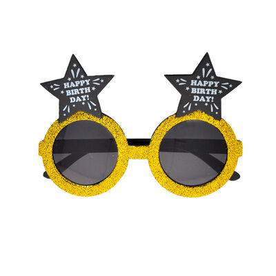 Party Glasses - Happy Birthday Star - 1