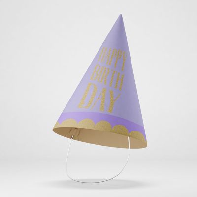 Pastel Happy Birthday Hat - 2