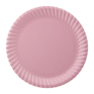 Pink Paper Plates - 1