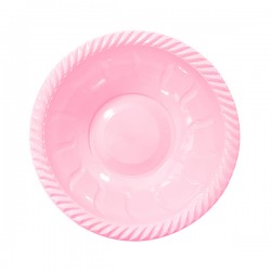 Pink Plastic Bowl - Kikajoy