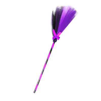 Plastic Witch's Broom - 5