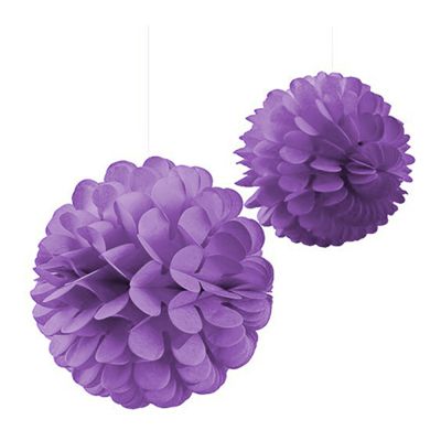 Purple Decoration Balls - 1