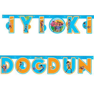 Rafadan Tayfa İyi Ki Doğdun Paper Letter Banner - 1