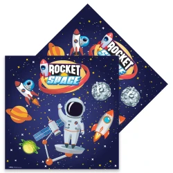 Rocket Space Paper Napkins - 1