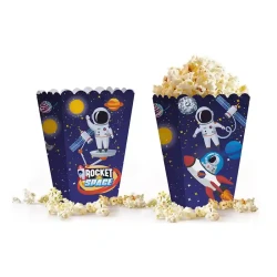 Rocket Space Popcorn Boxes - 1