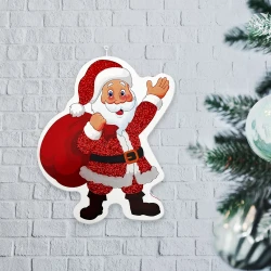 Santa Claus Styrofoam Ornament 25cm - 1