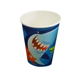 Shark Party Paper Cups - 