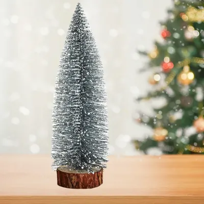 Silver Mini Christmas Tree - 1