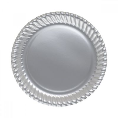 Silver Paper Plates - 1